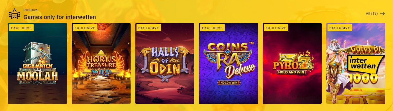 interwetten game exclusive